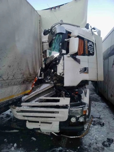 Aşkale&rsquo;de trafik kazası
