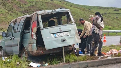 Aşkale&rsquo;de trafik kazası: 7 yaralı
