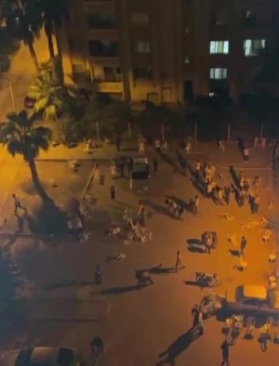 Asker kınasında bıçaklı kavga: 1 yaralı
