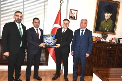 ASKON&rsquo;dan Yakutiye Kaymakamı Kaldırım&rsquo;a nezaket ziyareti
