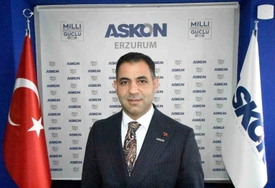 ASKON Erzurum Şube Başkanı Turan: "Milletimizin o g&uuml;n verdiği kahramanlık destanı unutulmamalıdır"
