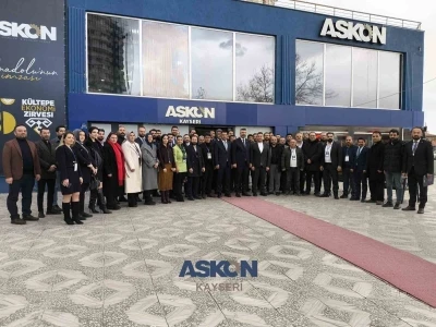 ASKON Kayseri Şubesi Başkanı İlker Barlı g&uuml;ven tazeledi
