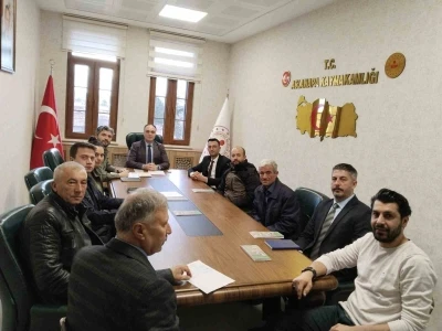 Aslanapa&rsquo;da İl&ccedil;e Av Komisyonu toplantısı
