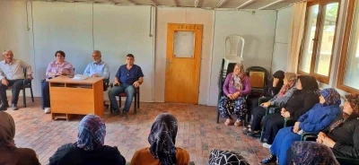 Aslanapa’da kadın çiftçilere kooperatif anlatıldı
