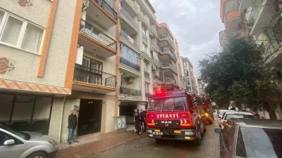 Aspirat&ouml;rden &ccedil;ıkan yangın panikletti
