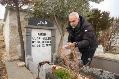 Asrın felaketinde oğlunu kaybeden baba: "Biz hala 6 Şubat&rsquo;tayız"
