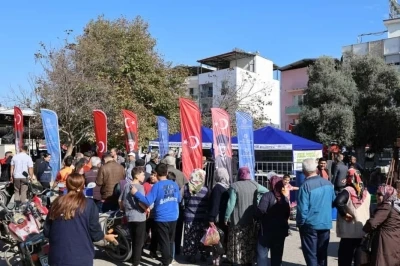 Ata tohumlarına Karpuzlulu vatandaşlardan yoğun ilgi
