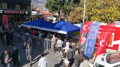 Ata tohumu fideleri Bozdoğan’da vatandaşlara dağıtıldı
