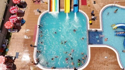 Atakum&rsquo;da aqua park kapılarını a&ccedil;tı
