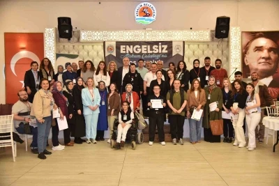 Atakum&rsquo;da engelsiz &ccedil;alıştay
