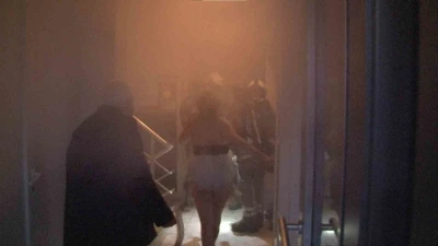 Ataşehir’de yangın paniği: Hayvanlarını kurtarmak için alevlerin arasına girdi
