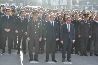 Atatürk ölümünün 87. yıldönümünde Kars’ta anıldı

