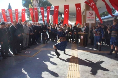 Atat&uuml;rk&rsquo;&uuml;n Aydın&rsquo;a Gelişinin 95.Yıld&ouml;n&uuml;m&uuml; t&ouml;renle kutlandı
