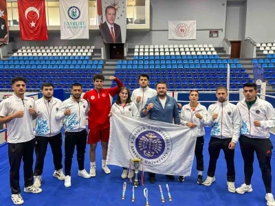 Atatürk Üniversitesi boks takımı, Türkiye şampiyonasından madalyalarla döndü
