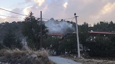 Ateşle yapılan temizlik yangına neden oldu
