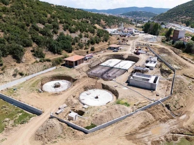 Atık Su Arıtma Tesisinde yoğun çalışma
