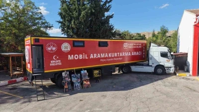 Atıl durumdaki tır dorsesi ‘Mobil Arama Kurtarma’ aracına dönüştürüldü
