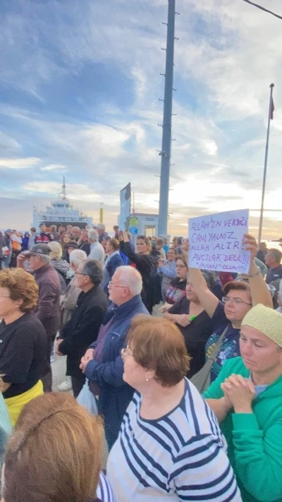 Ava gelen avcılara protesto şoku
