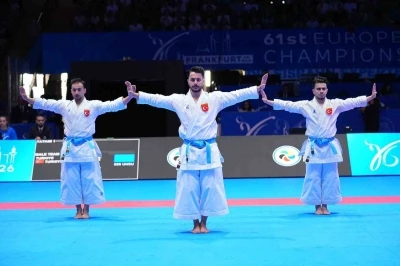 Avrupa Karate Şampiyonası&rsquo;nda millilerden g&uuml;m&uuml;ş madalya
