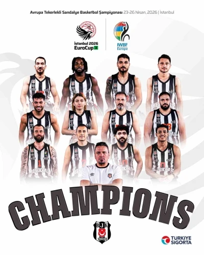 Avrupa Tekerlekli Sandalye Basketbol Şampiyonası&rsquo;nda şampiyon Beşiktaş
