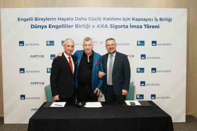 AXA Sigorta ve D&uuml;nya Engelliler Birliği&rsquo;nden kapsayıcı iş birliği
