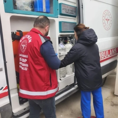 Ayancık&rsquo;ta sağlık &ccedil;alışanlarına teknik eğitim desteği
