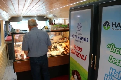 Aydın B&uuml;y&uuml;kşehir Belediyesi&rsquo;nin mobil hizmetleri Yenipazar&rsquo;da yoğun ilgi g&ouml;rd&uuml;
