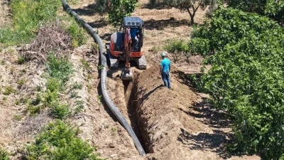 Aydın B&uuml;y&uuml;kşehir&rsquo;den Buharkent&rsquo;e altyapı yatırımı
