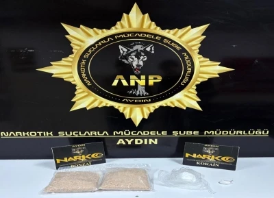 Aydın&rsquo;da 100 kilo değerinde uyuşturucu hammaddesi ele ge&ccedil;irildi: 2 kişi tutuklandı
