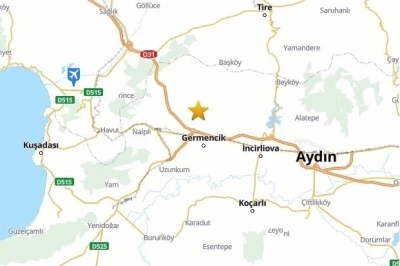 Aydın&rsquo;da 3.9 şiddetinde deprem meydana geldi
