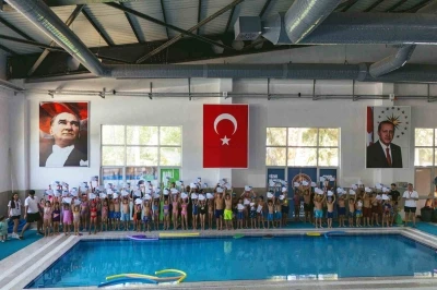 Aydın’da 500 kişi yüzme sertifikasını aldı
