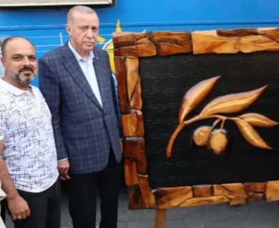 Aydın’da ahşap oyma ustasının eserleri makam odalarını süslüyor
