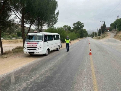 Aydın’da jandarmadan trafik denetimi
