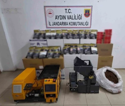 Aydın’da kaçak tütün operasyonu
