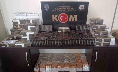Aydın’da kaçak tütün ve elektronik sigara operasyonu: 6 gözaltı
