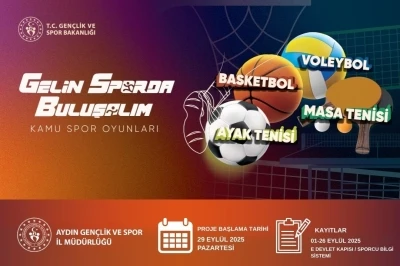 Aydın’da Kamu Spor Oyunları başlıyor
