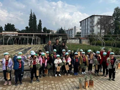 Aydın&rsquo;da miniklere orman sevgisi aşılandı
