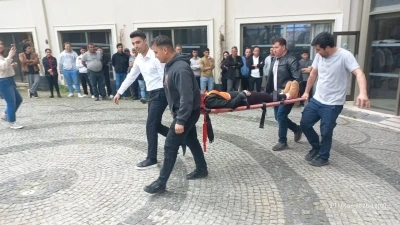 Aydın&rsquo;da otel personeline afet farkındalık eğitimi ve tatbikat
