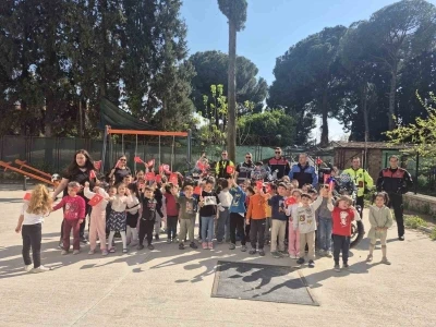 Aydın&rsquo;da polislerden &ouml;ğrencilere bilgilendirme
