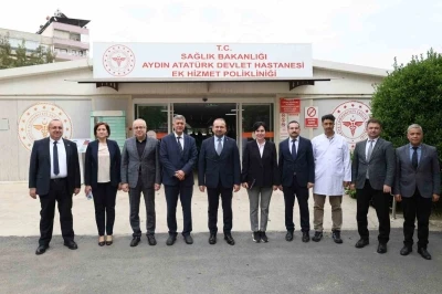 Aydın&rsquo;da sağlık hizmetlerine yerinde değerlendirildi

