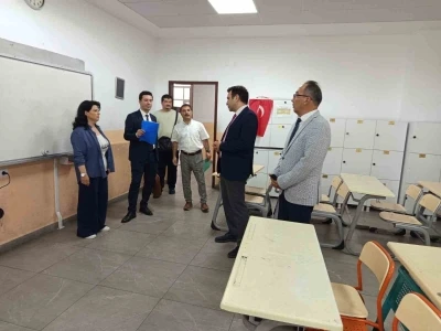 Aydın&rsquo;da sınıflar sınava hazır hale getirildi
