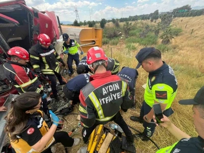 Aydın&rsquo;da trafik kazası: 1 &ouml;l&uuml;
