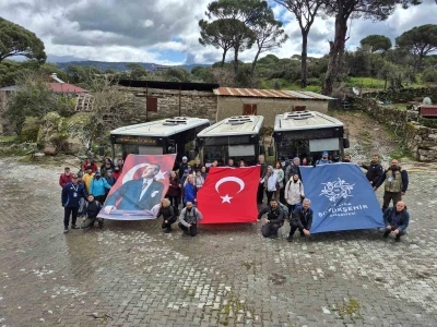 Aydın&rsquo;da trekking etkinlikleri hız kesmeden s&uuml;r&uuml;yor
