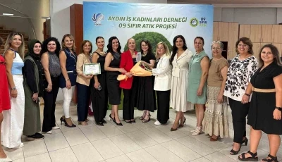 Aydın’daki iş kadınlarının &quot;09 Sıfır Atık Projesi&quot; tamamlandı
