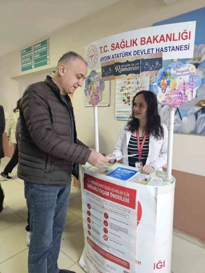 Aydın Devlet Hastanesi&rsquo;nden Ramazan&rsquo;da sağlık hamlesi
