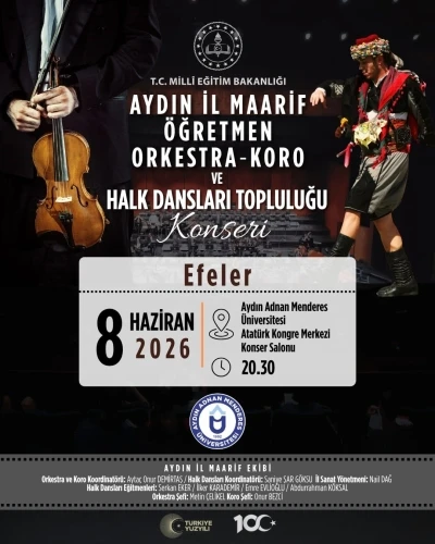 Aydın İl Maarif Korosu sanatseverlerle buluşuyor

