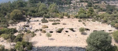 Aydın&rsquo;ın "&ouml;ks&uuml;z" antik kenti Amyzon, g&uuml;n y&uuml;z&uuml;ne &ccedil;ıkmayı bekliyor
