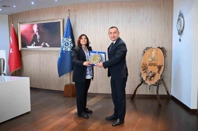 Aydın - Özbekistan iş birliği için görüşme
