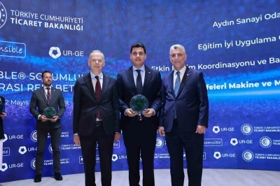 Aydın Sanayi Odası&rsquo;nda Ticaret Bakanlığı&rsquo;ndan &lsquo;UR-GE İyi Uygulama&rsquo; &ouml;d&uuml;l&uuml;

