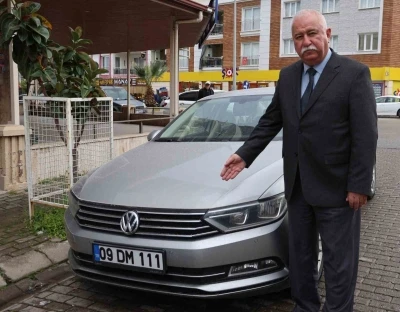 Aydın Şof&ouml;rler Odası Başkanı &Ouml;zmeri&ccedil;&rsquo;ten plaka a&ccedil;ıklaması
